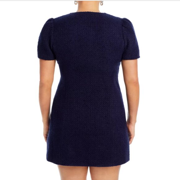 $128 AQUA Tweed Dress -100% Bloomingdales  Exclusive - Picture 8 of 9